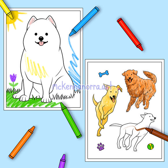 Etsy Coloring Page Ad